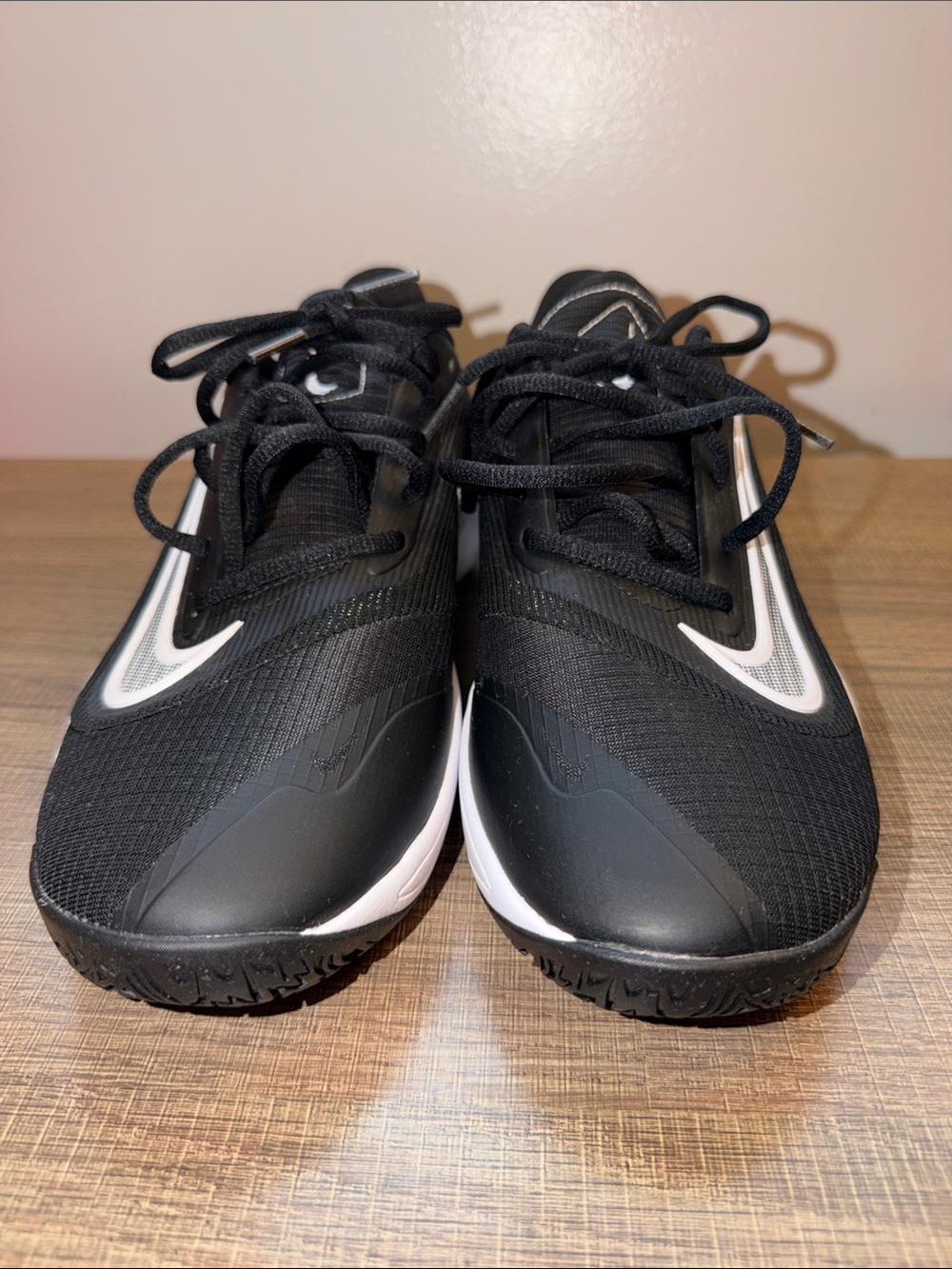Nike Precision 7 Men’s Size 9 Black White Basketball Shoes FN4322-005